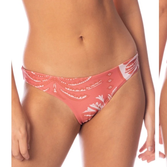 MAAJI | NWT reversible Leyla botanic engraving floral bikini bottoms Sz Large - Picture 6 of 6